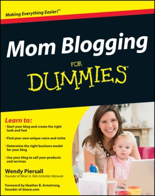 Mom blogging for dummies cover image