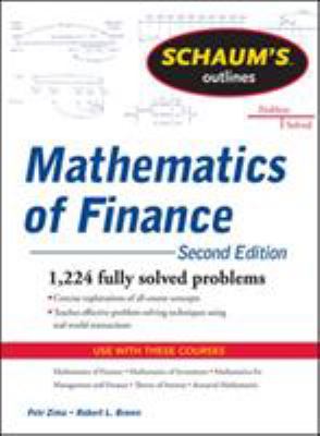 Mathematics of finance cover image