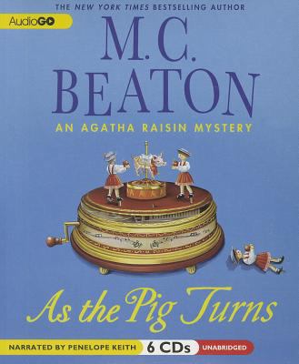 As the pig turns an Agatha Raisin mystery cover image