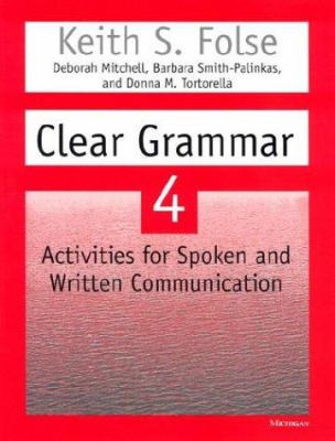 Clear grammar. 4, Activities for spoken and written communication  cover image cdn