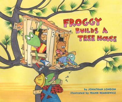 Froggy builds a tree house cover image