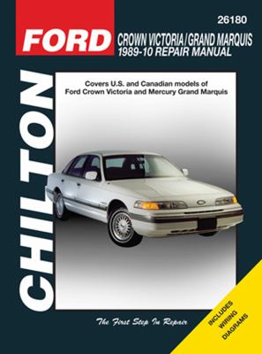 Chilton's Ford Crown Victoria 1989-10 repair manual cover image