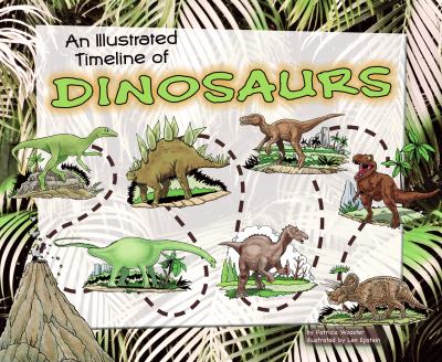 An illustrated timeline of dinosaurs cover image