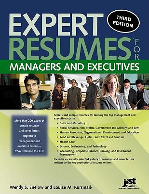 Expert résumés for managers and executives cover image