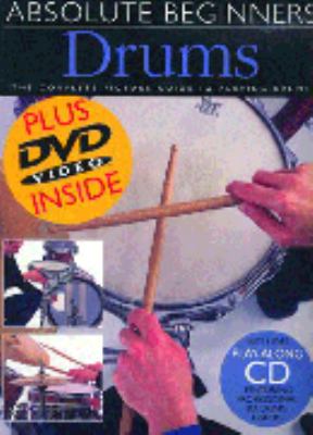 Absolute beginners : drums cover image
