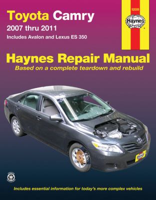 Toyota Camry and Lexus ES 350 automotive repair manual cover image