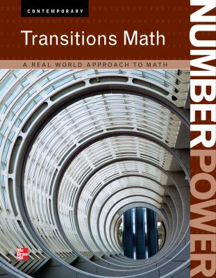 Contemporary number power : transitions math : a real world approach to math cover image