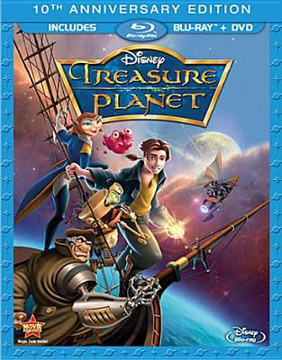 Treasure planet [Blu-ray + DVD combo] cover image