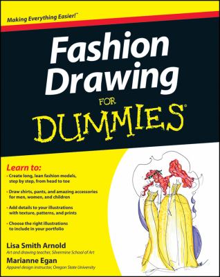 Fashion drawing for dummies cover image