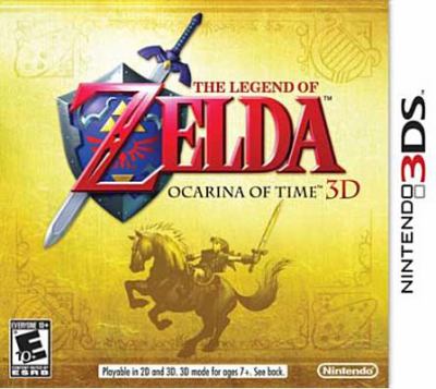 The legend of Zelda. Ocarina of time 3D [3DS] cover image