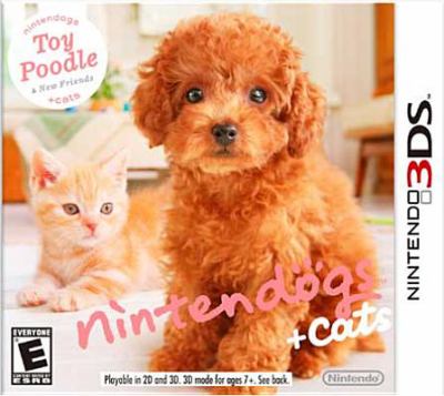 Nintendogs + cats. Toy poodle & new friends [3DS] cover image