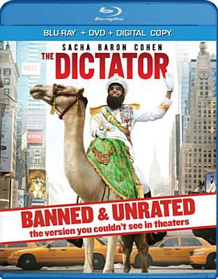 The dictator [Blu-ray + DVD combo] cover image
