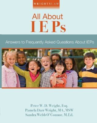 All about IEPs : answers to frequently asked questions about IEPs cover image
