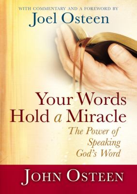 Your words hold a miracle : the power of speaking God's word  cover image cdn
