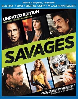 Savages [Blu-ray + DVD combo] cover image