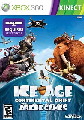 Ice age. Continental drift [XBOX 360 KINECT] Arctic games cover image