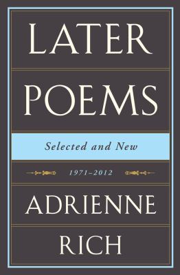 Later poems : selected and new, 1971-2012  cover image cdn