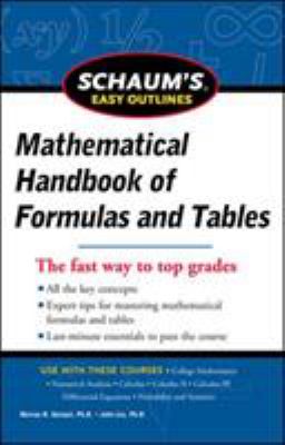 Mathematical handbook of formulas and tables cover image