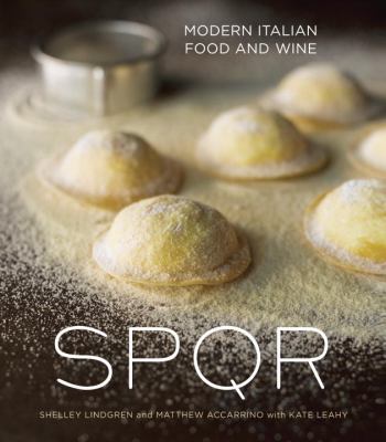 SPQR : modern Italian food + wine cover image
