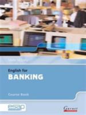 English for banking in higher education studies. Course book cover image