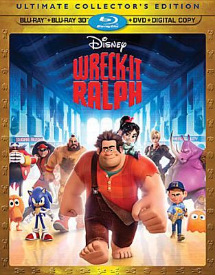 Wreck-It Ralph [3D Blu-ray + Blu-ray + DVD combo] cover image