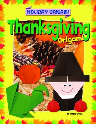 Thanksgiving origami cover image
