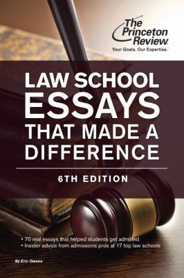 Law school essays that made a difference cover image