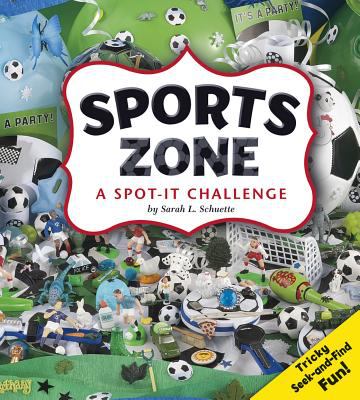 Sports zone : a spot-it challenge cover image