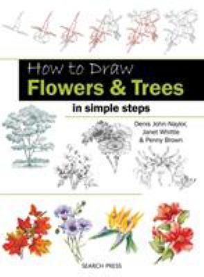 How to draw flowers & trees in simple steps cover image