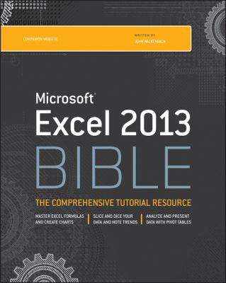 Excel 2013 Bible cover image