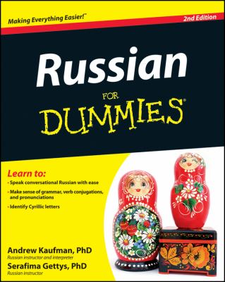 Russian for dummies cover image