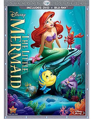 The little mermaid [DVD + Blu-ray combo] cover image