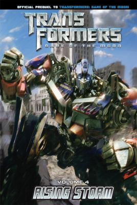 Transformers, dark of the moon. Rising storm, Volume 4 cover image
