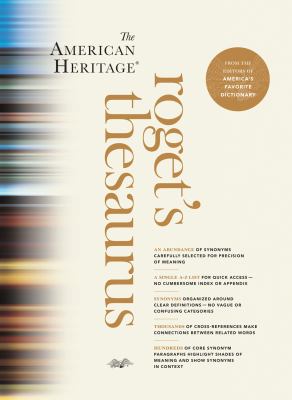 The American Heritage® Roget's Thesaurus cover image