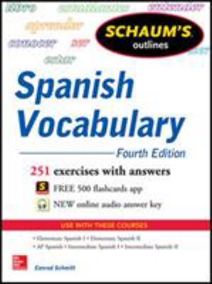Spanish vocabulary cover image