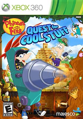 Phineas and Ferb. Quest for cool stuff [XBOX 360] cover image