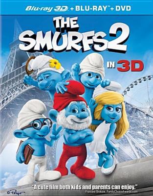 The Smurfs 2 [3D Blu-ray + Blu-ray + DVD combo] cover image