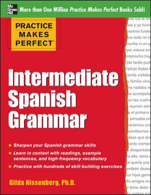 Intermediate Spanish grammar cover image