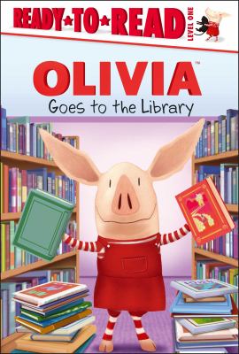 Olivia Goes to the Library  cover image cdn