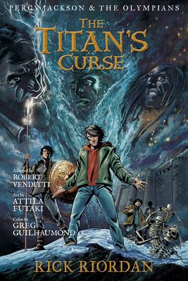 The Titan's curse : the graphic novel cover image