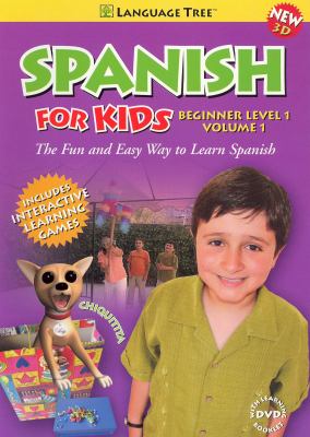 Spanish for kids. Beginner level 1, volume 1 cover image