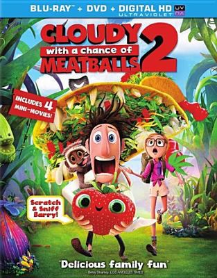 Cloudy with a chance of meatballs 2 [Blu-ray + DVD combo] cover image cdn