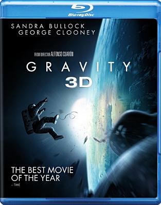 Gravity [3D Blu-ray + Blu-ray + DVD combo] cover image cdn