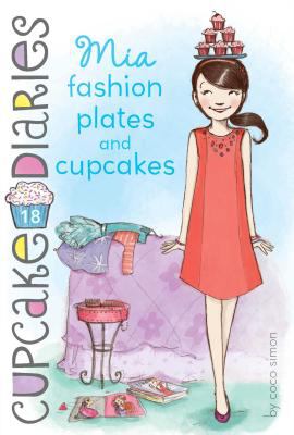 Mia, fashion plates and cupcakes cover image