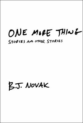 One more thing : stories and other stories cover image