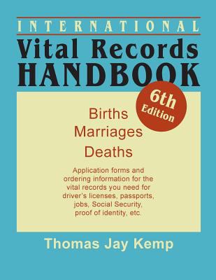 International vital records handbook cover image
