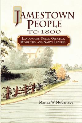 Jamestown people to 1800 : landowners, public officials, minorities, and native leaders  cover image cdn