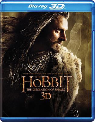 The hobbit. The desolation of Smaug [3D Blu-ray + Blu-ray + DVD combo] cover image