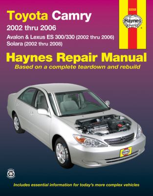 Toyota Camry and Lexus ES 300/330 automotive repair manual cover image