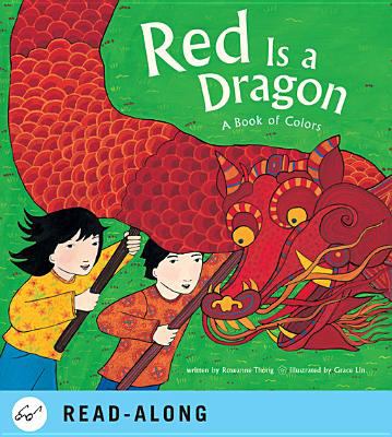Red is a dragon a book of colors cover image